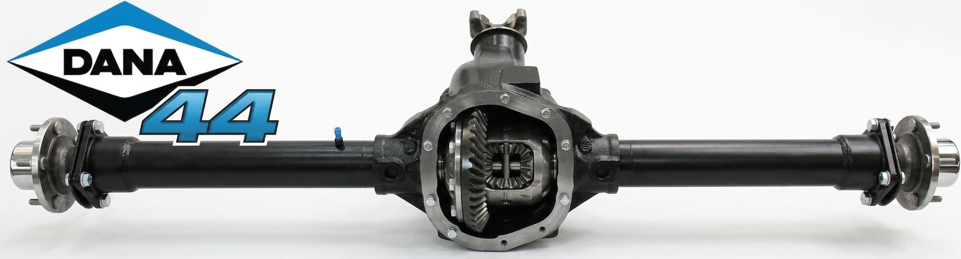 Eixo Dana 44 — vista traseira